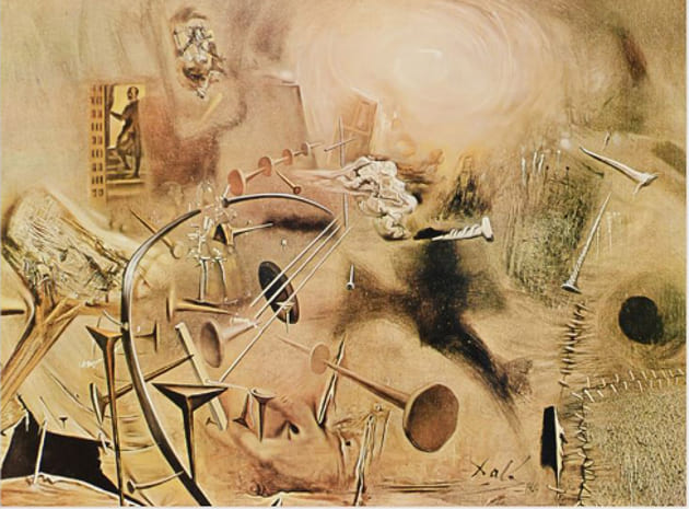 Salvador Dalí alusión a la obra de Velázquez